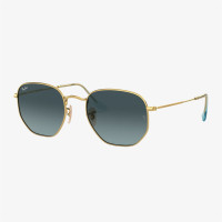 RAY-BAN 0RB3548N Hexagonal Unisex Gold Güneş Gözlüğü RAY-BAN 0RB3548N Hexagonal Unisex Gold Güneş Gözlüğü