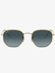 RAY-BAN 0RB3548N Hexagonal Unisex Gold Güneş Gözlüğü RAY-BAN 0RB3548N Hexagonal Unisex Gold Güneş Gözlüğü