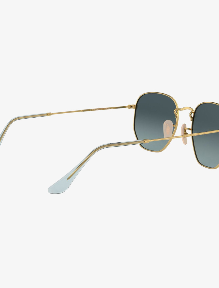 RAY-BAN 0RB3548N Hexagonal Unisex Gold Güneş Gözlüğü RAY-BAN 0RB3548N Hexagonal Unisex Gold Güneş Gözlüğü