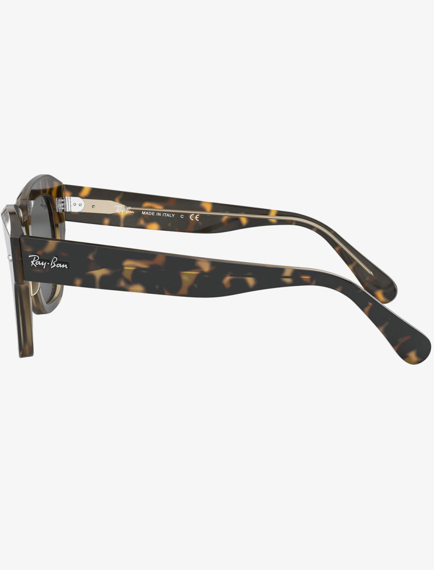 RAY-BAN 0RB2186 State Street Unisex Kahverengi Güneş Gözlüğü RAY-BAN 0RB2186 State Street Unisex Kahverengi Güneş Gözlüğü