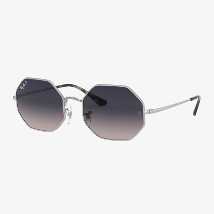 RAY-BAN 0RB1972 Octagon Unisex Silver Güneş Gözlüğü