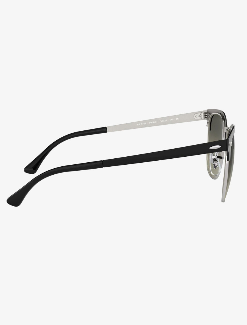 RAY-BAN 0RB3716 Clubmaster Metal Unisex Silver Siyah Güneş Gözlüğü RAY-BAN 0RB3716 Clubmaster Metal Unisex Silver Siyah Güneş Gözlüğü