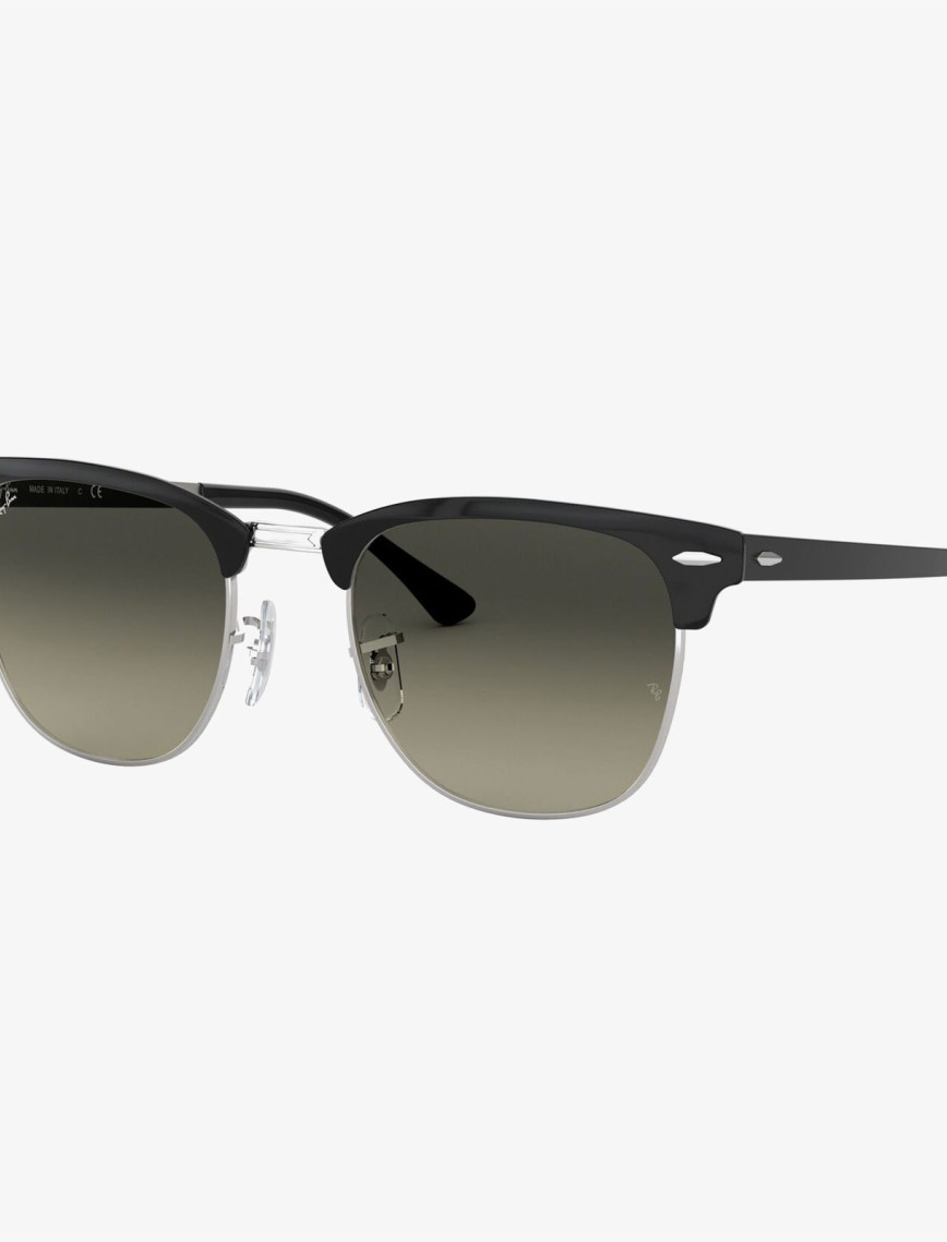 RAY-BAN 0RB3716 Clubmaster Metal Unisex Silver Siyah Güneş Gözlüğü RAY-BAN 0RB3716 Clubmaster Metal Unisex Silver Siyah Güneş Gözlüğü