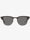 RAY-BAN 0RB3016 Clubmaster Unisex Top Wrinkled On Siyah Güneş Gözlüğü RAY-BAN 0RB3016 Clubmaster Unisex Top Wrinkled On Siyah Güneş Gözlüğü