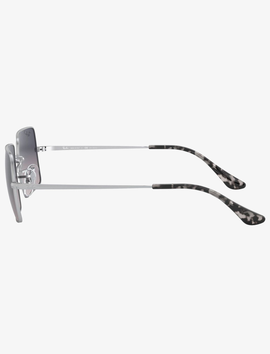 RAY-BAN 0RB1969 Rectangle Unisex Silver Güneş Gözlüğü