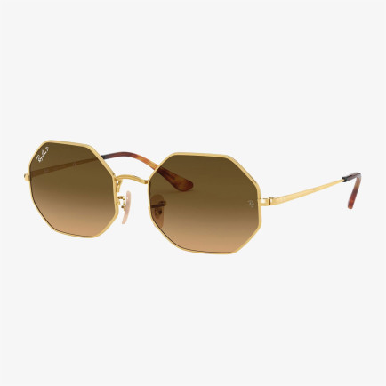 RAY-BAN 0RB1972 Octagon Unisex Gold Güneş Gözlüğü