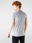 Lacoste Slim Fit Bisiklet Yaka Gri T-Shirt Lacoste Slim Fit Bisiklet Yaka Gri T-Shirt