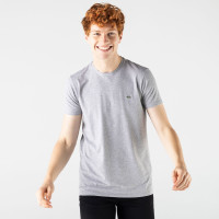 Lacoste Slim Fit Bisiklet Yaka Gri T-Shirt Lacoste Slim Fit Bisiklet Yaka Gri T-Shirt