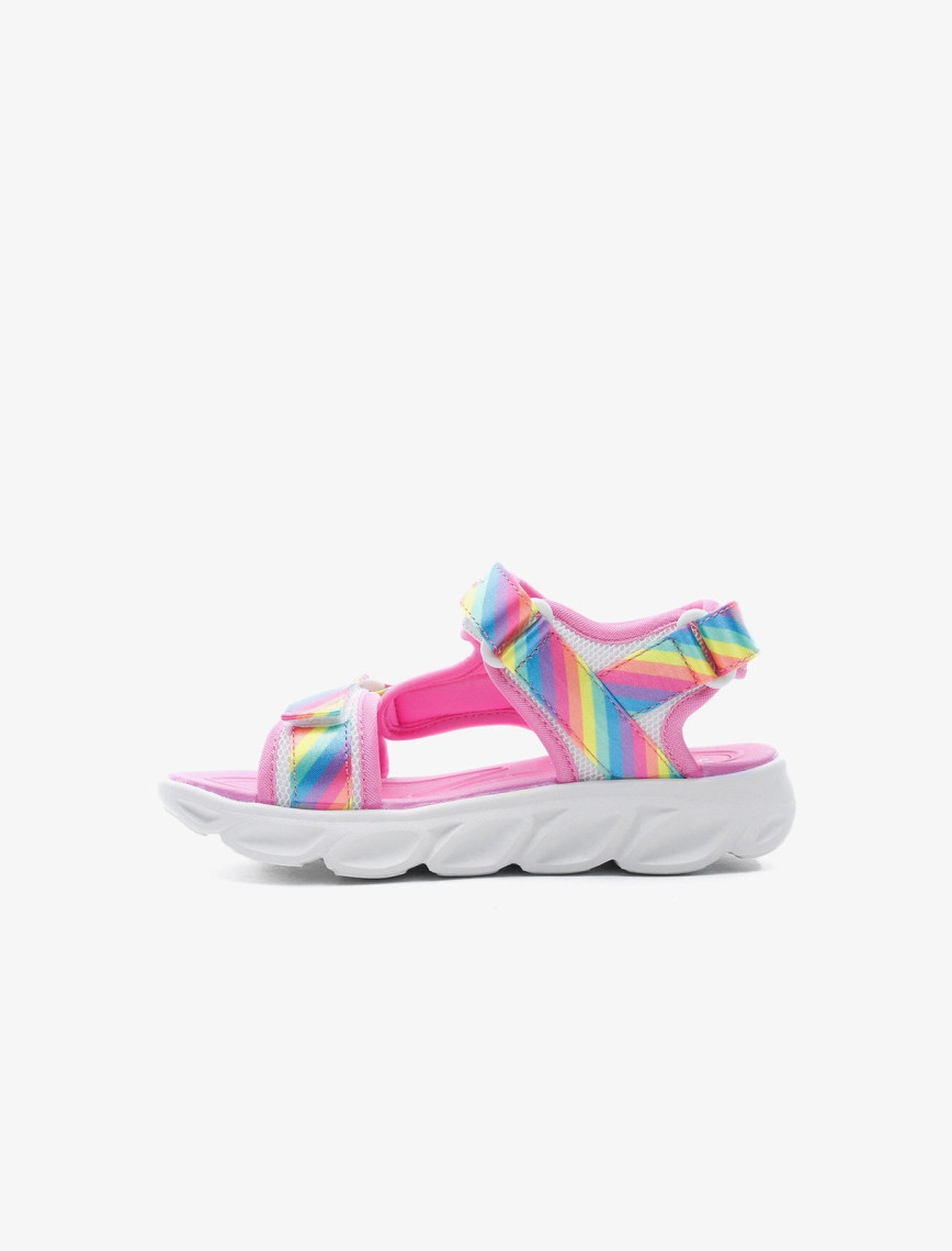 Skechers Hypno Splash - Rainbow Lights Çocuk Işıklı Pembe Sandalet Skechers Hypno Splash - Rainbow Lights Çocuk Işıklı Pembe Sandalet