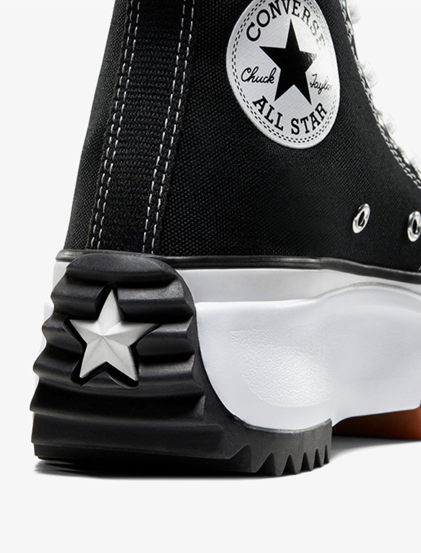 Converse Run Star Hike Unisex Siyah Platform Sneaker Converse Run Star Hike Unisex Siyah Platform Sneaker