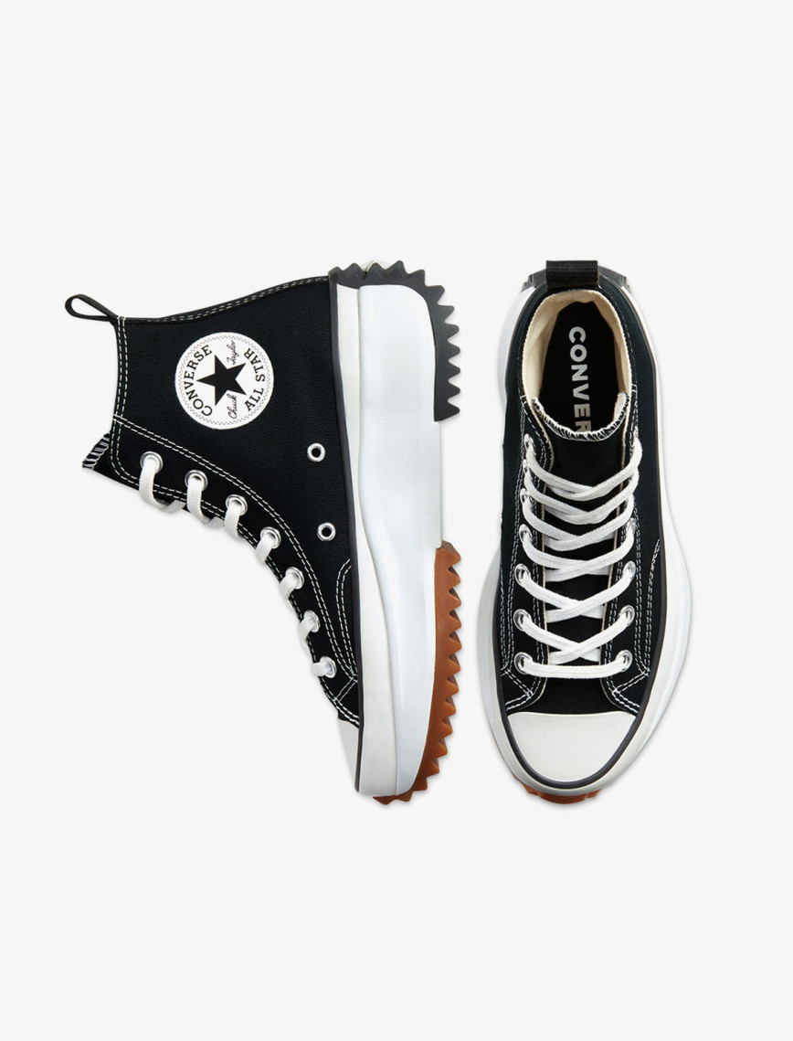 Converse Run Star Hike Unisex Platform Siyah Sneaker Converse Run Star Hike Unisex Platform Siyah Sneaker