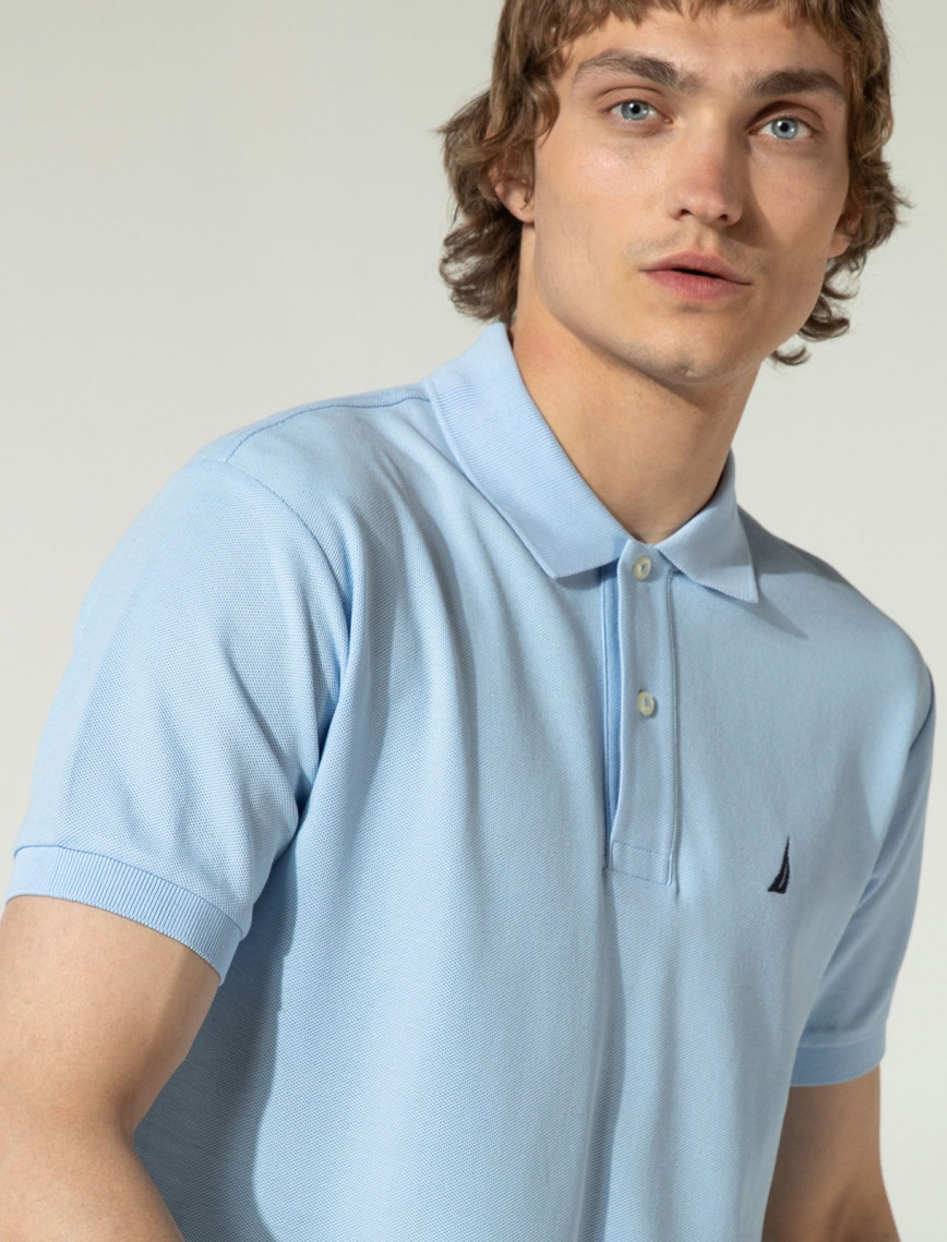 Nautica Erkek Mavi Classic Fit Kısa Kollu Polo Yaka T-Shirt Nautica Erkek Mavi Classic Fit Kısa Kollu Polo Yaka T-Shirt