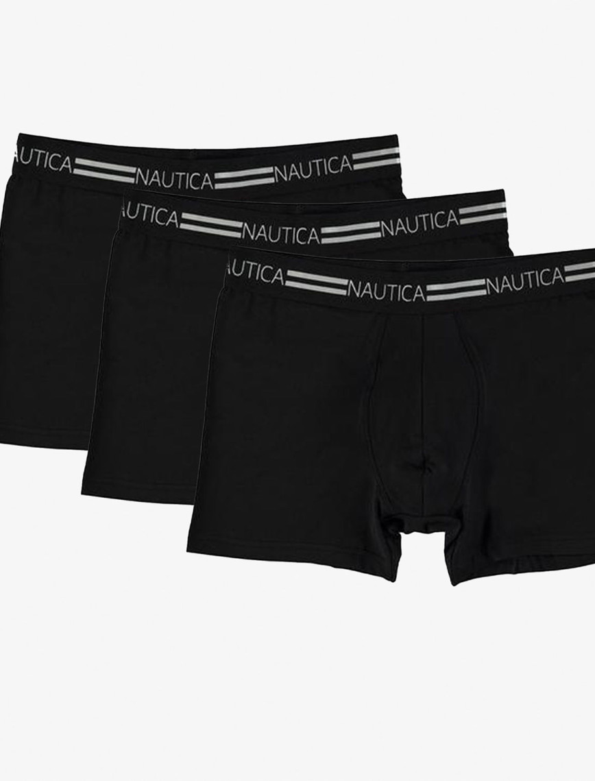 Nautica Erkek Lacivert Standart Fit 3'lü Boxer