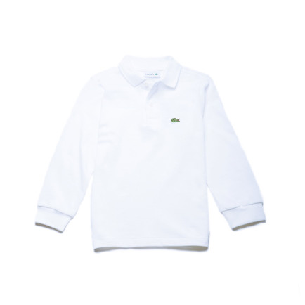 Lacoste Erkek Çocuk Uzun Kollu Beyaz Polo Lacoste Erkek Çocuk Uzun Kollu Beyaz Polo
