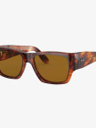 RAY-BAN 0RB2187 Wayfarer Nomad Unisex Striped Havana Güneş Gözlüğü