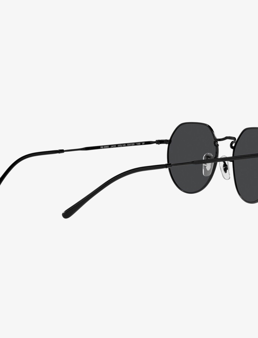 RAY-BAN 0RB3565 Jack Unisex Siyah Güneş Gözlüğü RAY-BAN 0RB3565 Jack Unisex Siyah Güneş Gözlüğü