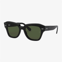 RAY-BAN 0RB2186 State Street Unisex Siyah Kare Güneş Gözlüğü RAY-BAN 0RB2186 State Street Unisex Siyah Kare Güneş Gözlüğü