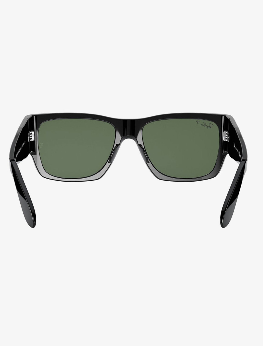 RAY-BAN 0RB2187 Wayfarer Nomad Unisex Shiny Siyah Güneş Gözlüğü