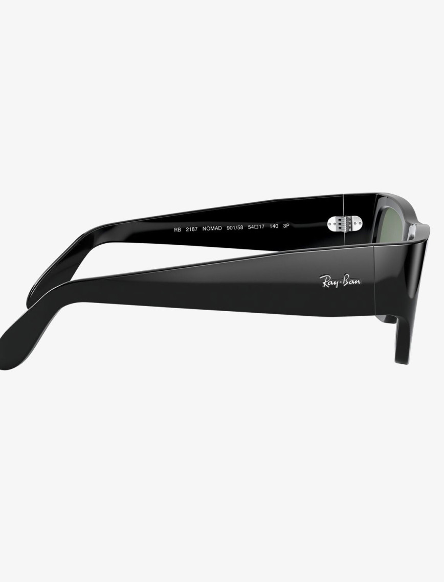 RAY-BAN 0RB2187 Wayfarer Nomad Unisex Shiny Siyah Güneş Gözlüğü