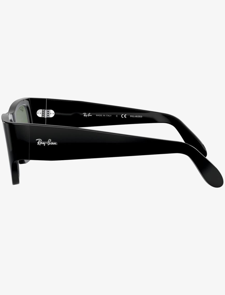 RAY-BAN 0RB2187 Wayfarer Nomad Unisex Shiny Siyah Güneş Gözlüğü