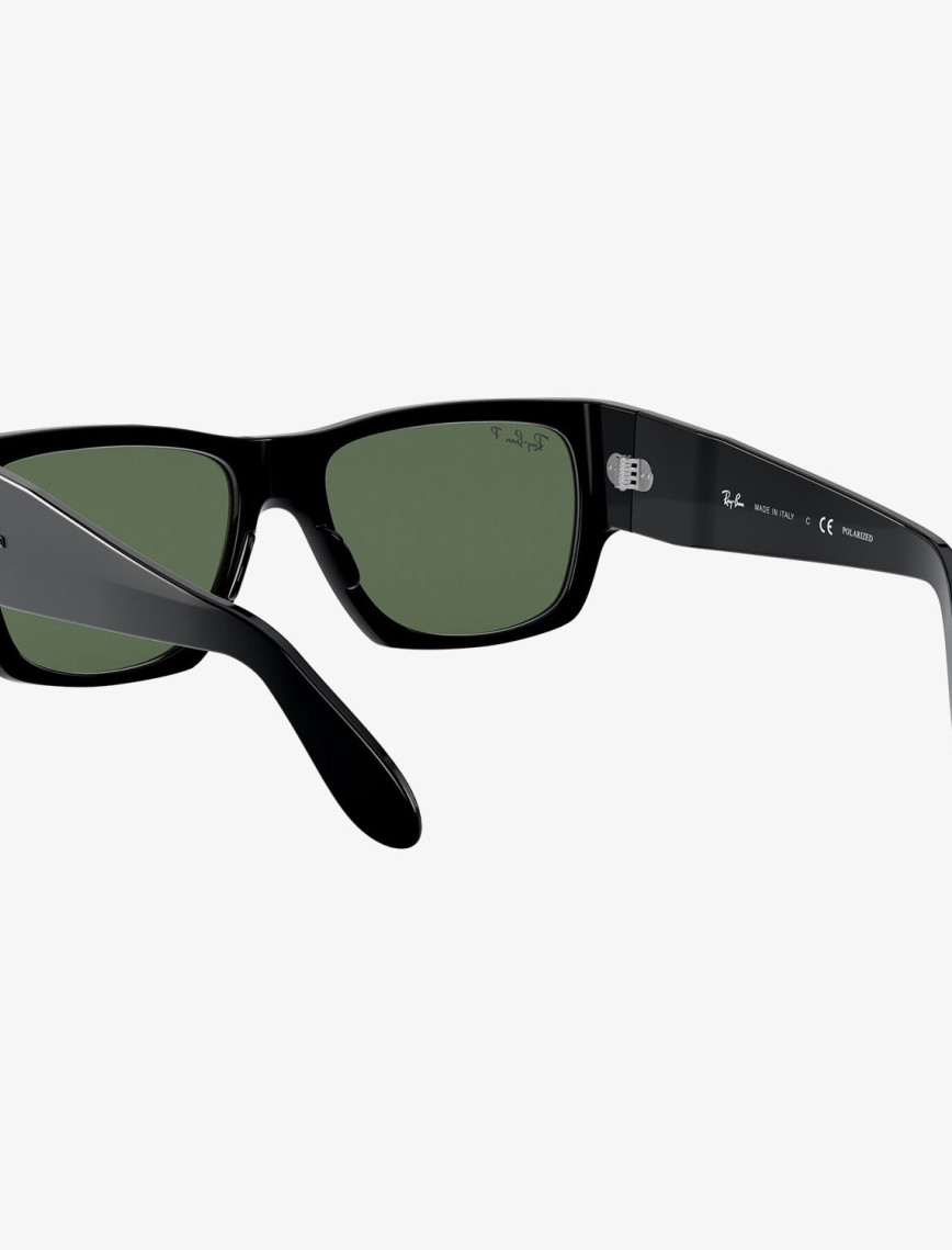 RAY-BAN 0RB2187 Wayfarer Nomad Unisex Shiny Siyah Güneş Gözlüğü