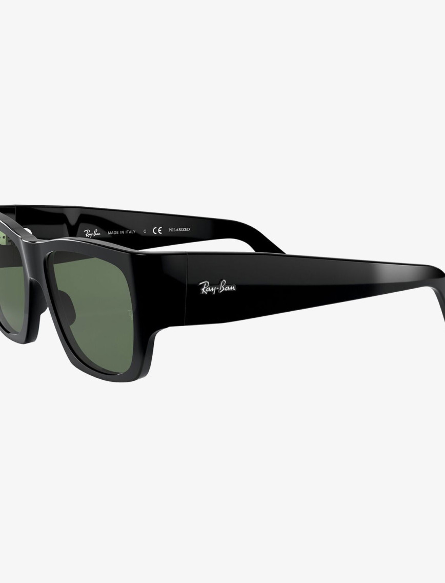 RAY-BAN 0RB2187 Wayfarer Nomad Unisex Shiny Siyah Güneş Gözlüğü
