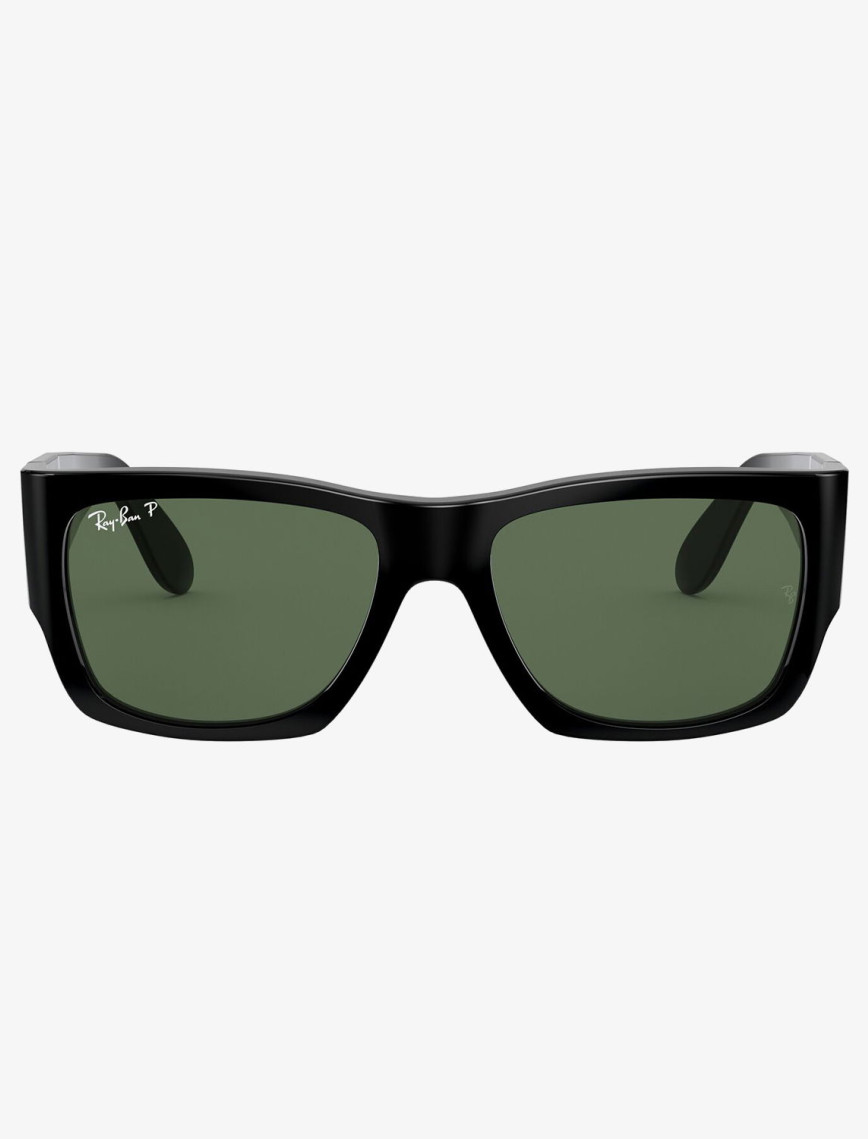 RAY-BAN 0RB2187 Wayfarer Nomad Unisex Shiny Siyah Güneş Gözlüğü