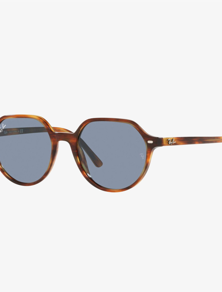 RAY-BAN 0RB2195 Thalia Unisex Striped Havana Güneş Gözlüğü