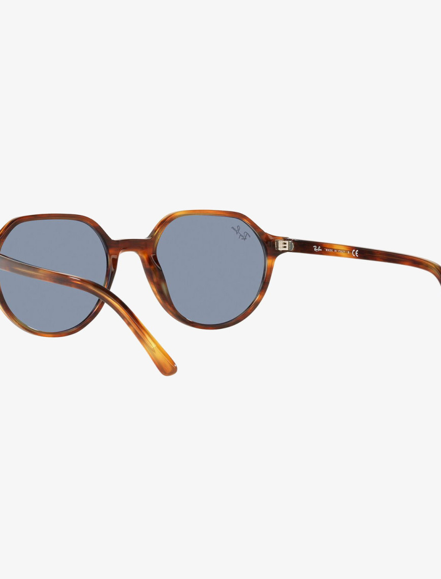 RAY-BAN 0RB2195 Thalia Unisex Striped Havana Güneş Gözlüğü
