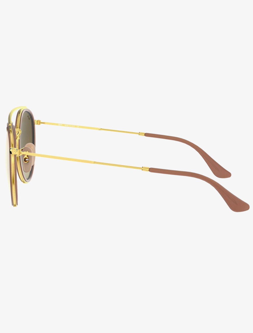 RAY-BAN 0RB3647N Unisex Altın Rengi Güneş Gözlüğü RAY-BAN 0RB3647N Unisex Altın Rengi Güneş Gözlüğü