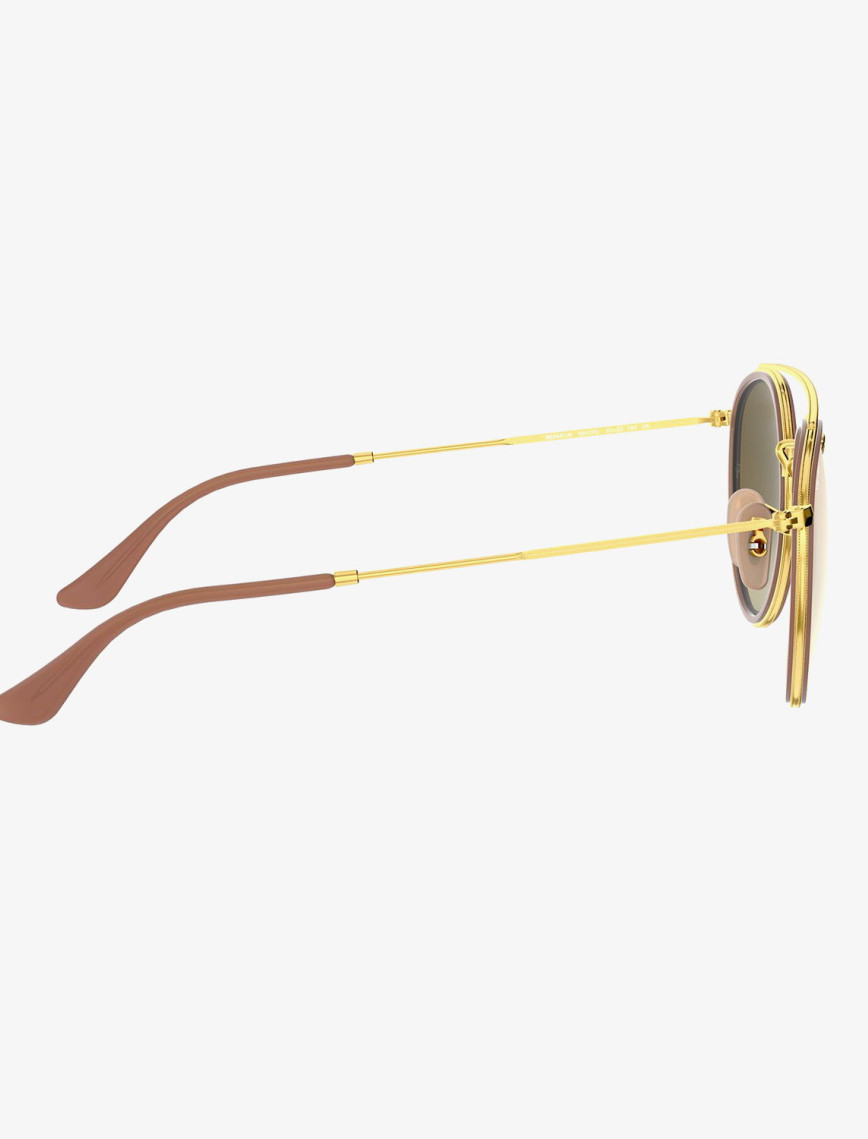 RAY-BAN 0RB3647N Unisex Altın Rengi Güneş Gözlüğü RAY-BAN 0RB3647N Unisex Altın Rengi Güneş Gözlüğü