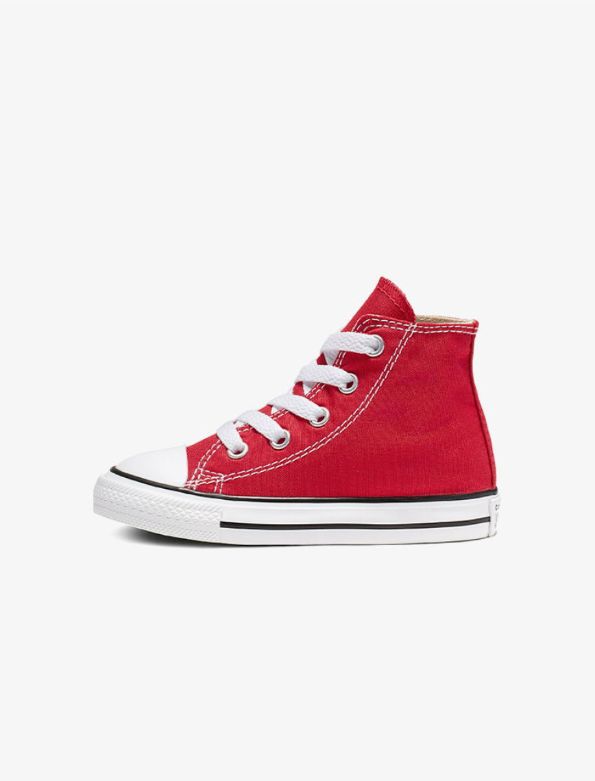 Converse Chuck Taylor All Star High Kırmızı Bebek Sneaker Converse Chuck Taylor All Star High Kırmızı Bebek Sneaker