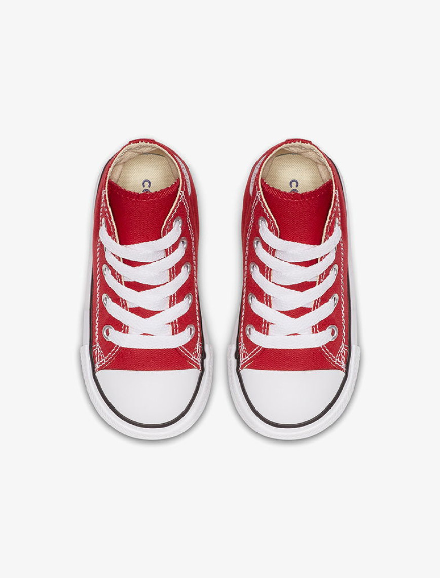 Converse Chuck Taylor All Star High Kırmızı Bebek Sneaker Converse Chuck Taylor All Star High Kırmızı Bebek Sneaker