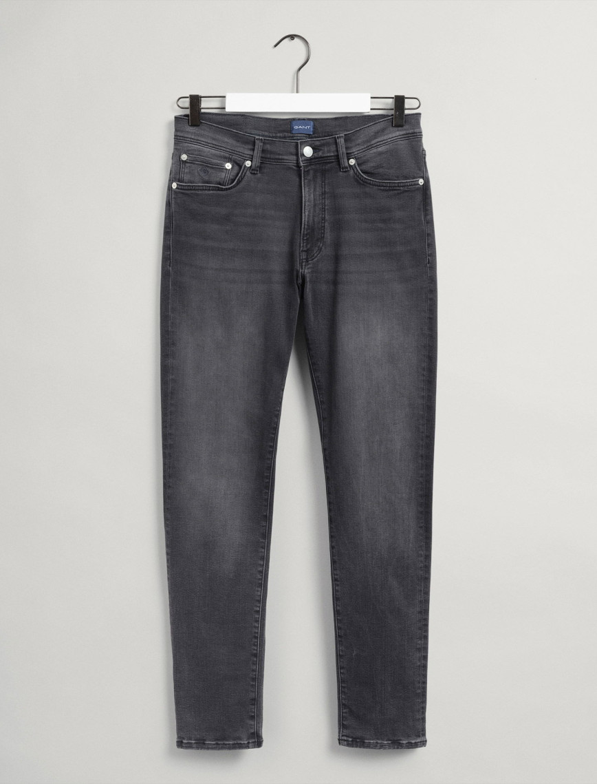 GANT Erkek Siyah Extra Slim Fit Jean Pantolon GANT Erkek Siyah Extra Slim Fit Jean Pantolon