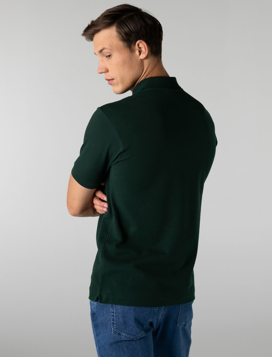 Lacoste L.12.12 Erkek Classic Fit Koyu Yeşil Polo Lacoste L.12.12 Erkek Classic Fit Koyu Yeşil Polo