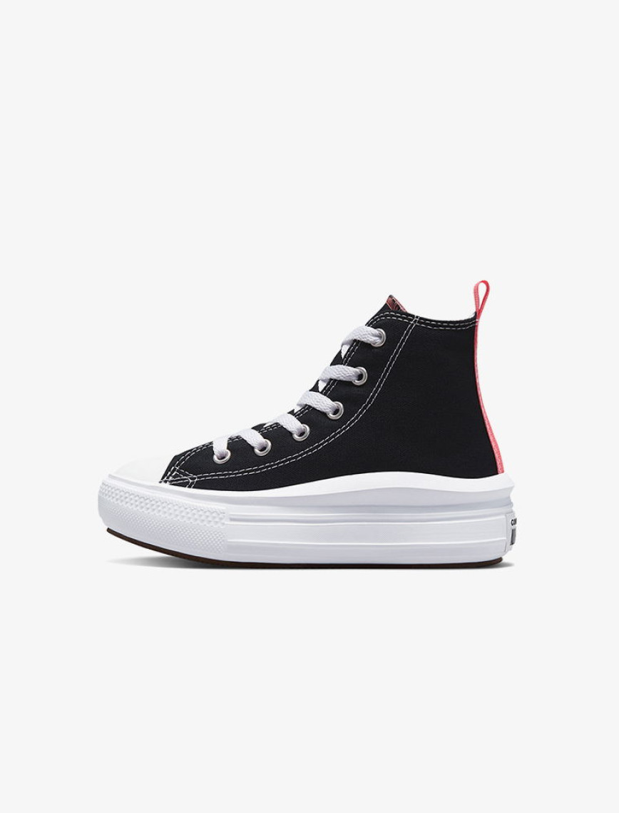 Converse Chuck Taylor All Star Move Çocuk Siyah Platform Sneaker Converse Chuck Taylor All Star Move Çocuk Siyah Platform Sneaker