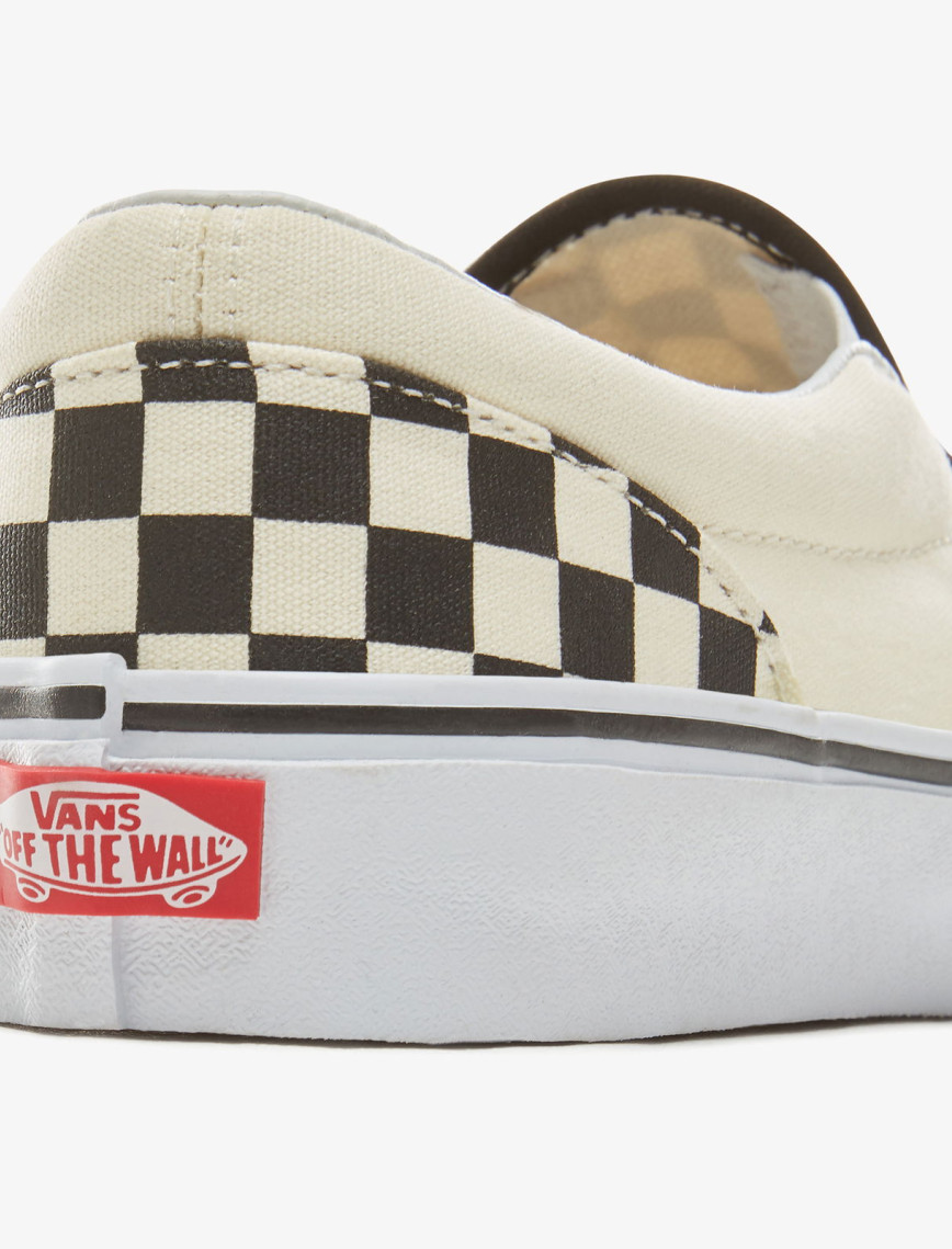 Vans Classic Slip-On Checkerboard Çocuk Krem Sneaker Vans Classic Slip-On Checkerboard Çocuk Krem Sneaker