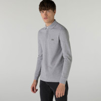 Lacoste Erkek Regular Fit Uzun Kollu Gri Polo Lacoste Erkek Regular Fit Uzun Kollu Gri Polo