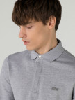 Lacoste Erkek Regular Fit Uzun Kollu Gri Polo Lacoste Erkek Regular Fit Uzun Kollu Gri Polo