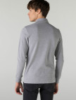 Lacoste Erkek Regular Fit Uzun Kollu Gri Polo Lacoste Erkek Regular Fit Uzun Kollu Gri Polo
