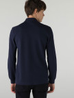 Lacoste Erkek Classic Fit Uzun Kollu Lacivert Polo Lacoste Erkek Classic Fit Uzun Kollu Lacivert Polo