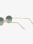 RAY-BAN 0RB3547 Oval Unisex Gold Güneş Gözlüğü RAY-BAN 0RB3547 Oval Unisex Gold Güneş Gözlüğü