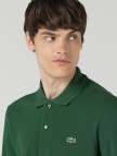 Lacoste Erkek Classic Fit Uzun Kollu Yeşil Polo Lacoste Erkek Classic Fit Uzun Kollu Yeşil Polo