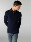 Lacoste Erkek Regular Fit Uzun Kollu Lacivert Polo Lacoste Erkek Regular Fit Uzun Kollu Lacivert Polo