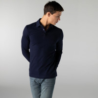 Lacoste Erkek Regular Fit Uzun Kollu Lacivert Polo Lacoste Erkek Regular Fit Uzun Kollu Lacivert Polo