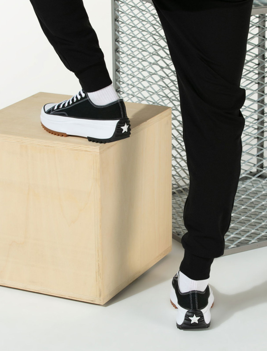 Converse Run Star Hike Unisex Siyah Platform Sneaker Converse Run Star Hike Unisex Siyah Platform Sneaker