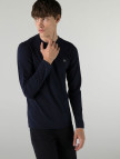 Lacoste Erkek Regular Fit Uzun Kollu Bisiklet Yaka Lacivert T-Shirt