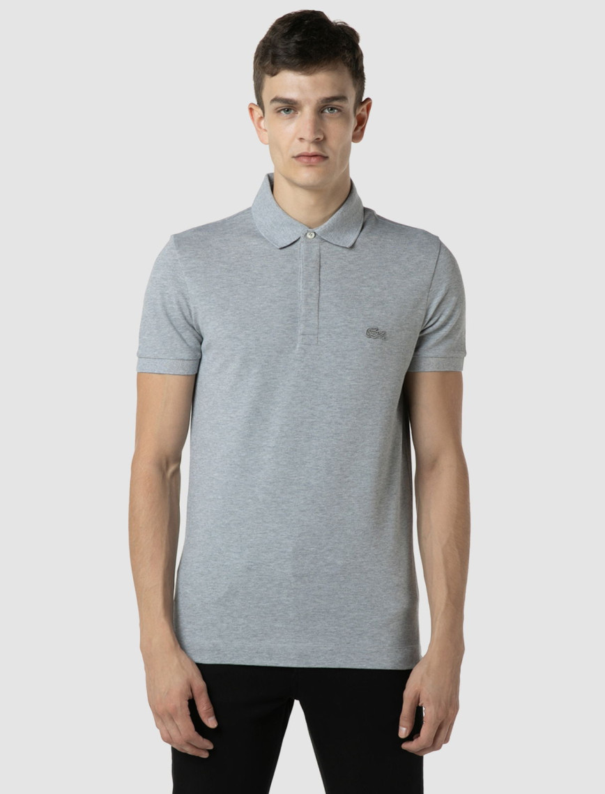 Lacoste Erkek Regular Fit Gri Paris Polo Lacoste Erkek Regular Fit Gri Paris Polo