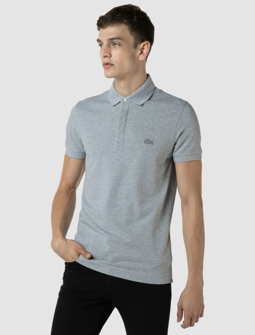 Lacoste Erkek Regular Fit Gri Paris Polo Lacoste Erkek Regular Fit Gri Paris Polo