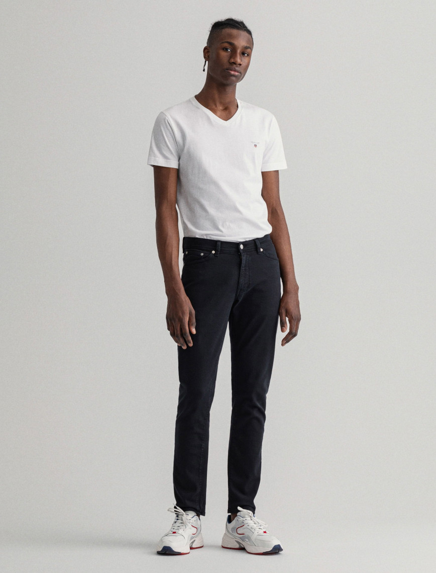 Gant Erkek Siyah Extra Slim Fit Maxen Jean Pantolon Gant Erkek Siyah Extra Slim Fit Maxen Jean Pantolon